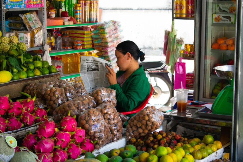 Khu gạo, mắm, gia vị